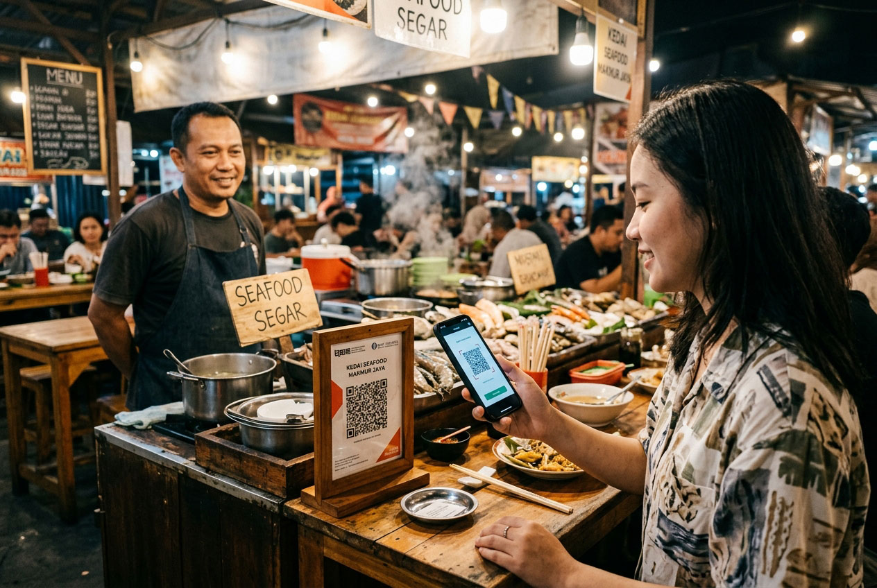 QRIS Kedai Seafood untuk Pembayaran Lebih Cepat dan Praktis, QRIS, Cara Daftar QRIS